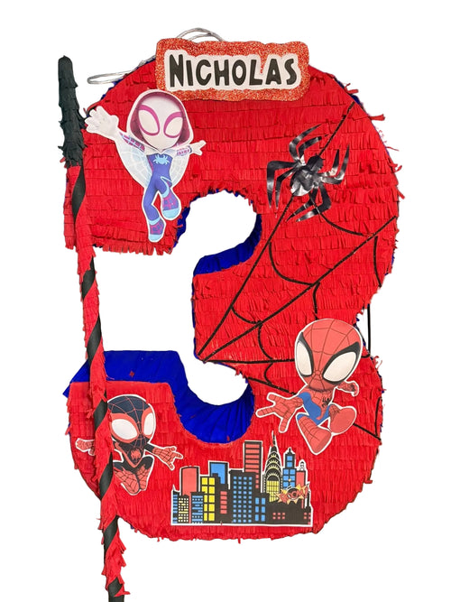 Piñata de Número Personalizada Premium – Cualquier Tema tamaño Mediano